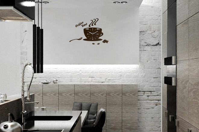 Zidni satovi Cup Clock NH015