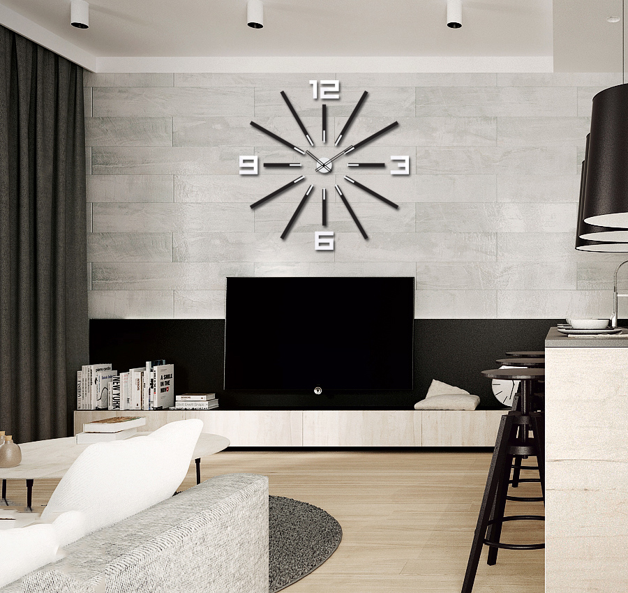Moderni zidni satovi BIG CLOCK NH044